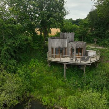 Cabane Spa Douce Nuit - Cabanes de La Réserve à 1h15 de Paris @rafaelbyr